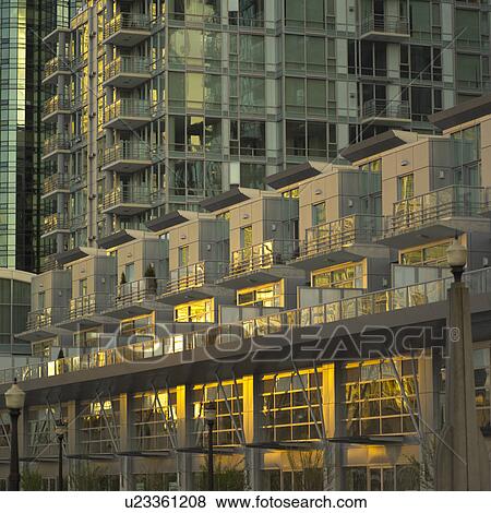 Vancouver, Canada - buildings in city centre View Large Photo Image Stock Photo - Vancouver, Canada - buildings in city centre. Fotosearch