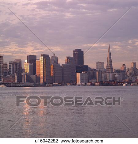 Stock Image - View of San Francisco Across the Bay. Fotosearch
