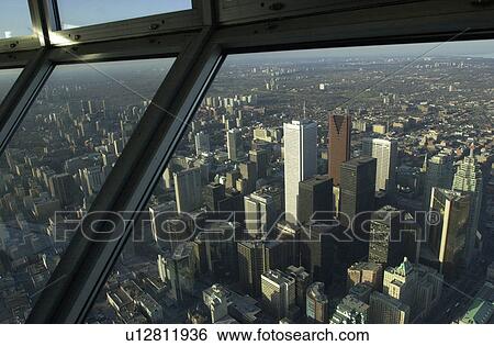 Window View of Skyline View Large Photo Image Stock Photograph - Window View of Skyline. Fotosearch