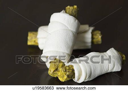 Stock Image - Close-up of chew toys. Fotosearch