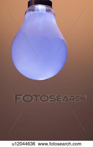 Stock Photograph - Close-up of a light bulb. Fotosearch