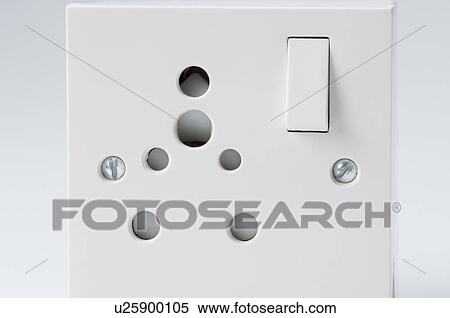 Close-up of a power socket with a switch View Large Photo Image Stock Photography - Close-up of a power socket with a switch. Fotosearch