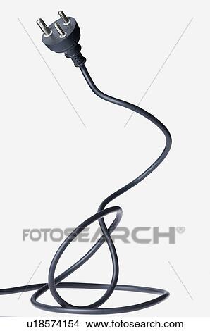 Close-up of an electric plug View Large Photo Image Picture - Close-up of an electric plug. Fotosearch