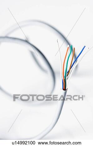 Close-up of multi-colored power cables View Large Photo Image Stock Image - Close-up of multi-colored power cables. Fotosearch