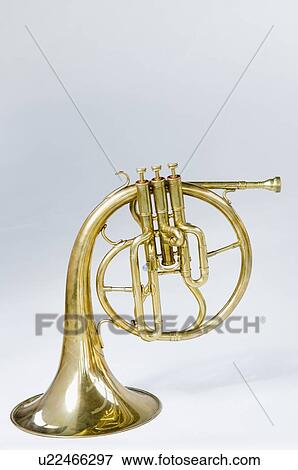 Close-up of a french horn View Large Photo Image Stock Photo - Close-up of a french horn. Fotosearch