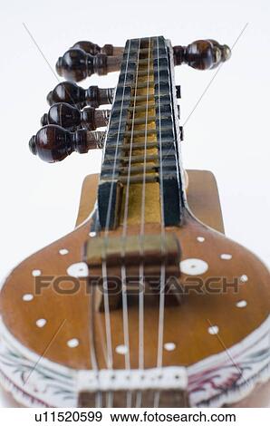 Stock Photo - Close-up of a sitar. Fotosearch