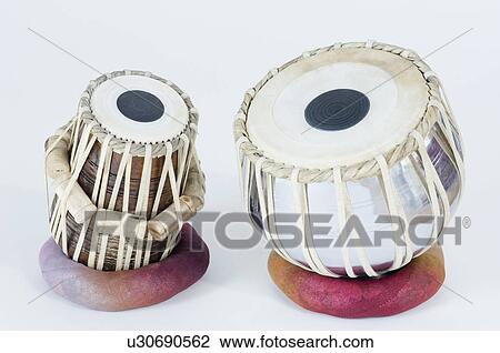 Close-up of two tablas View Large Photo Image Stock Image - Close-up of two tablas. Fotosearch