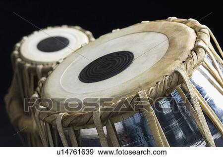 Close-up of two tablas View Large Photo Image Stock Photo - Close-up of two tablas. Fotosearch