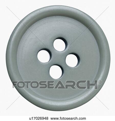 Close-up of a gray button View Large Photo Image Stock Photo - Close-up of a gray button. Fotosearch