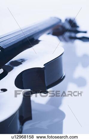 Stock Photo - Close-up of a violin. Fotosearch