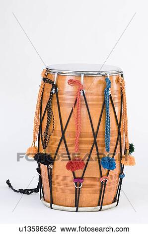 Stock Image - Close-up of a drum. Fotosearch