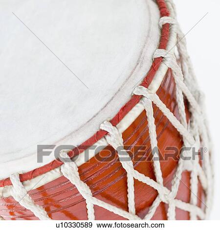 Stock Photo - Close-up of a drum. Fotosearch