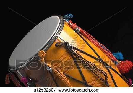 Stock Photo - Close-up of a drum. Fotosearch