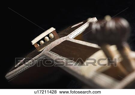 Stock Photo - Close-up of a sitar. Fotosearch
