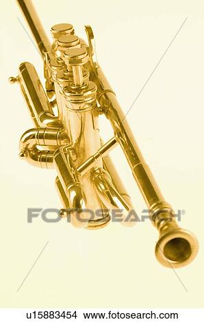 Picture - Close-up of a trumpet. Fotosearch