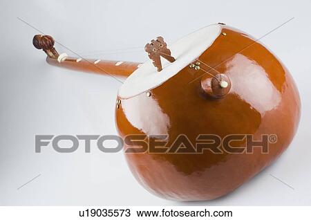 Stock Image - Close-up of an iktara. Fotosearch