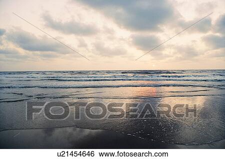 Stock Photograph - Panoramic view of the sea. Fotosearch
