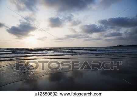 Reflection of clouds in the sea View Large Photo Image Stock Image - Reflection of clouds in the sea. Fotosearch