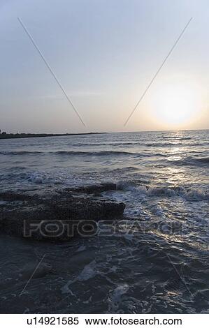 Sunset over the sea View Large Photo Image Stock Photography - Sunset over the sea. Fotosearch