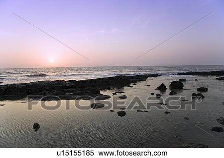 Sunset over the sea View Large Photo Image Stock Photography - Sunset over the sea. Fotosearch