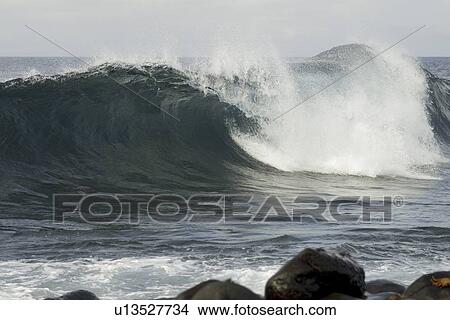 Galapagos wave formations. Galapagos. View Large Photo Image Picture - Galapagos wave formations. Galapagos.. Fotosearch