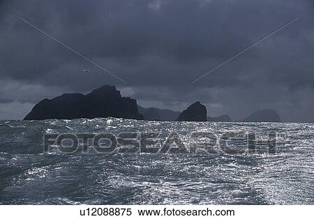 Island of St. Kilda in typically storm weather. Outer Hebrides, Scotland. View Large Photo Image Stock Photography - Island of St. Kilda in typically storm weather. Outer Hebrides, Scotland.. Fotosearch
