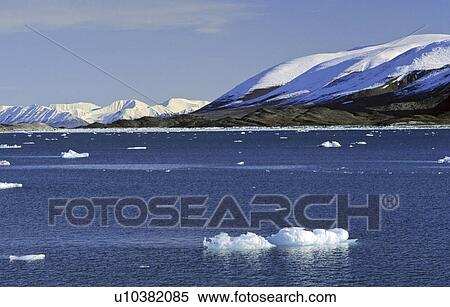 Stock Photography - Lerner¯yane in Liefdefjorden. Northern Spitsbergen . Fotosearch