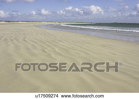 Picture - Tiree landscape - Soroby beach. Soroby, Argyll, Scotland, UK. Fotosearch