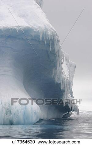 Detail of blue Tsunami iceberg Antarctic Peninsula View Large Photo Image Stock Image - Detail of blue Tsunami iceberg Antarctic Peninsula. Fotosearch