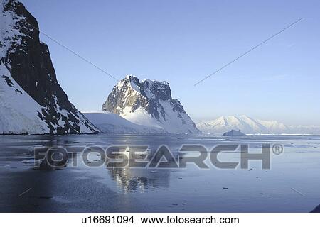Picture - Lemaire Channel Antarctica.. Fotosearch