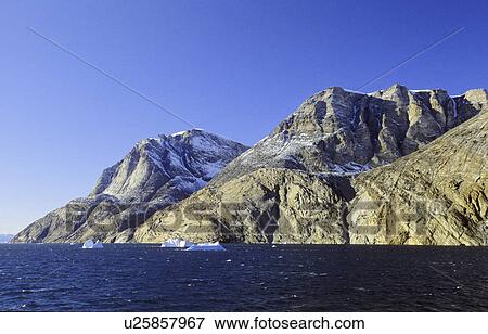 Rockwalls in ÿ-Fjord. Scoresbysund, East Greenland View Large Photo Image Stock Photo - Rockwalls in ÿ-Fjord. Scoresbysund, East Greenland. Fotosearch