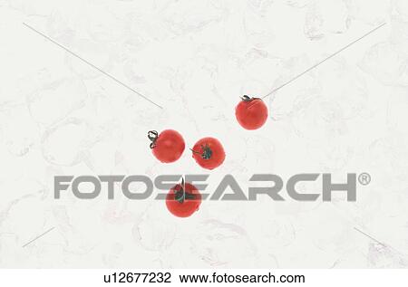 Stock Image - Cherry Tomatoes. Fotosearch