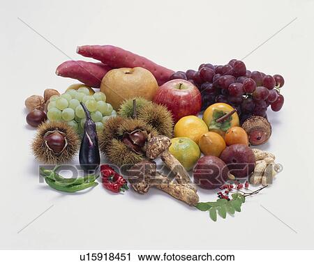 Stock Image - Fruit And Vegetables. Fotosearch