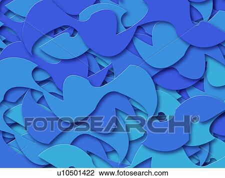 Blue Abstract Shapes View Large Photo Image Stock Image - Blue Abstract Shapes. Fotosearch