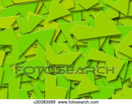 Green Abstract Shapes View Large Photo Image Stock Photo - Green Abstract Shapes. Fotosearch
