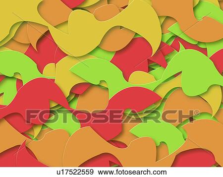 Multi-Colored Abstract Shapes View Large Photo Image Stock Photo - Multi-Colored Abstract Shapes. Fotosearch