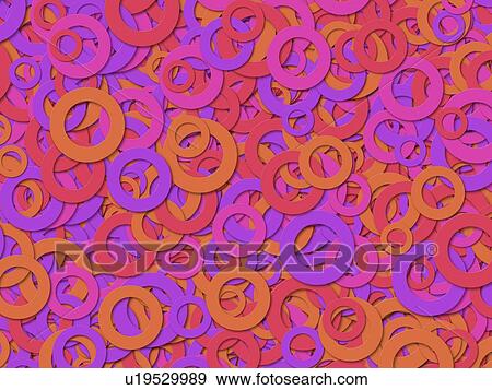 Stock Photo - Multi-Colored Circles. Fotosearch