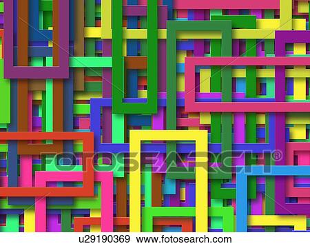 Multi-Colored Rectangles View Large Photo Image Stock Photo - Multi-Colored Rectangles. Fotosearch