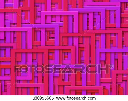 Stock Photography - Pink Rectangles. Fotosearch