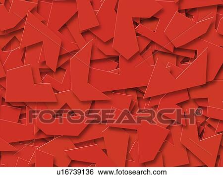 Red Abstract Shapes View Large Photo Image Stock Photograph - Red Abstract Shapes. Fotosearch
