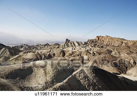 Stock Image - Rock formations, Death Valley, California, USA. Fotosearch