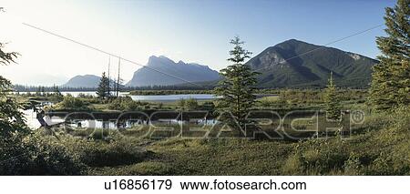 Stock Photo - Vermillion Lake. Fotosearch