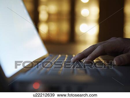 Person's Hand on Computer Keyboard View Large Photo Image Stock Photo - Person's Hand on Computer Keyboard. Fotosearch