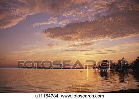 Picture - Evening Glow. Fotosearch