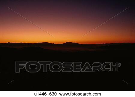 Mountain Range At Sunset View Large Photo Image Stock Image - Mountain Range At Sunset. Fotosearch