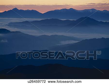 Sunset Behind Mountains View Large Photo Image Stock Image - Sunset Behind Mountains. Fotosearch