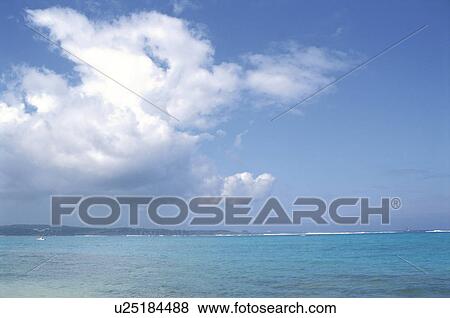 The Sea And The Sky View Large Photo Image Stock Photo - The Sea And The Sky. Fotosearch
