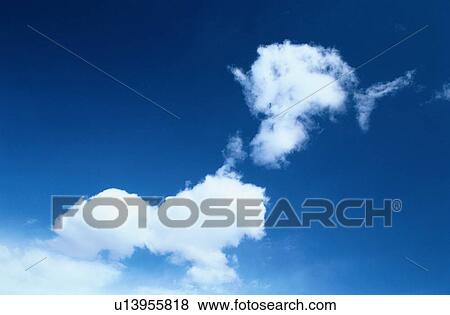 Clouds In Sky View Large Photo Image Stock Photo - Clouds In Sky. Fotosearch