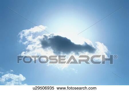 Sun Behind Cloud View Large Photo Image Stock Photography - Sun Behind Cloud. Fotosearch