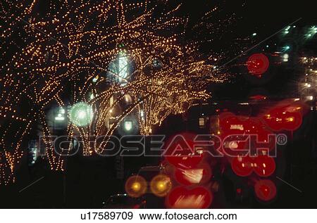 Stock Photo - Christmas Illuminations. Fotosearch